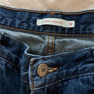 Levi's Indigo Wide Leg Women's Jeans